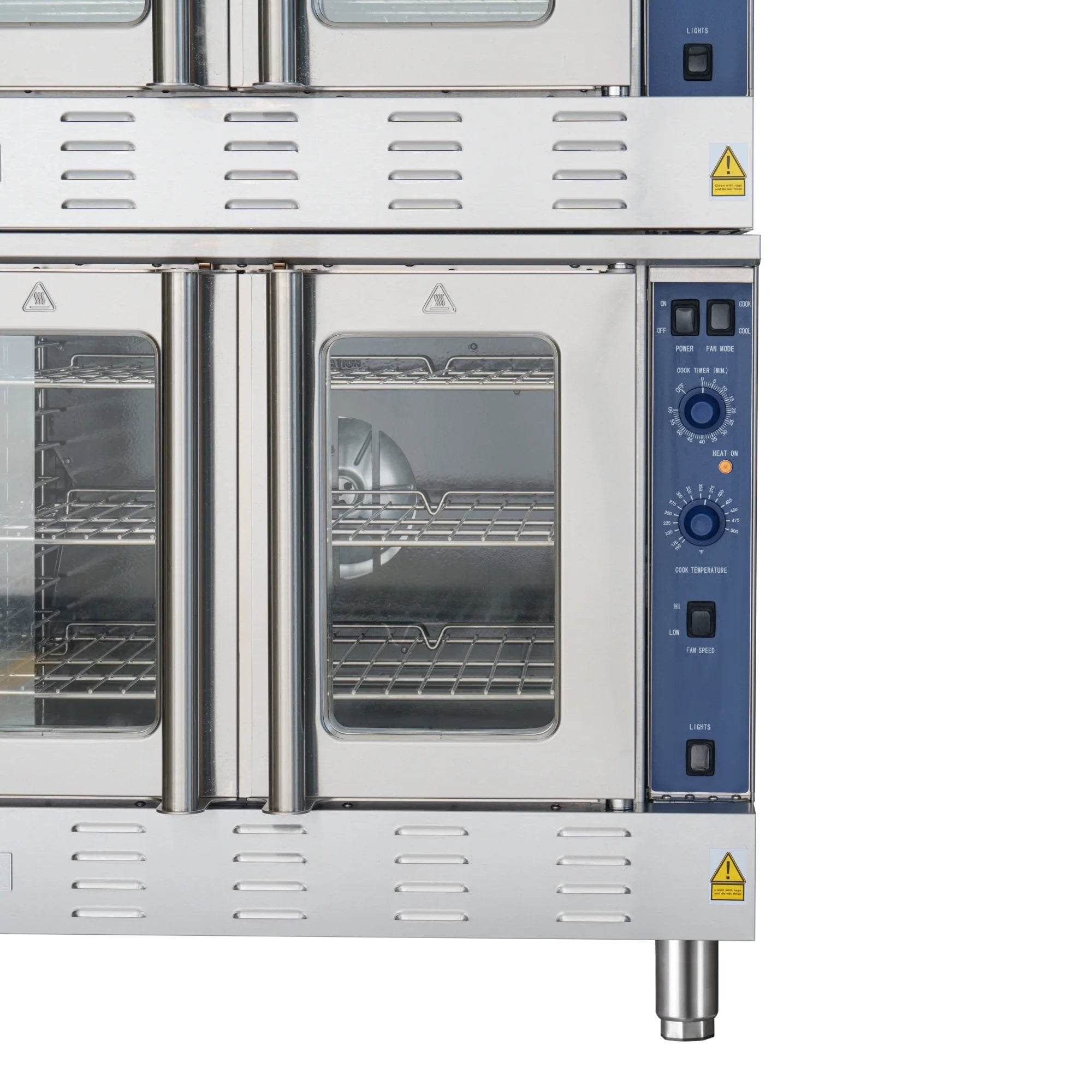 Koolmore 38" Wide Full Size Natural Gas Double Convection Oven