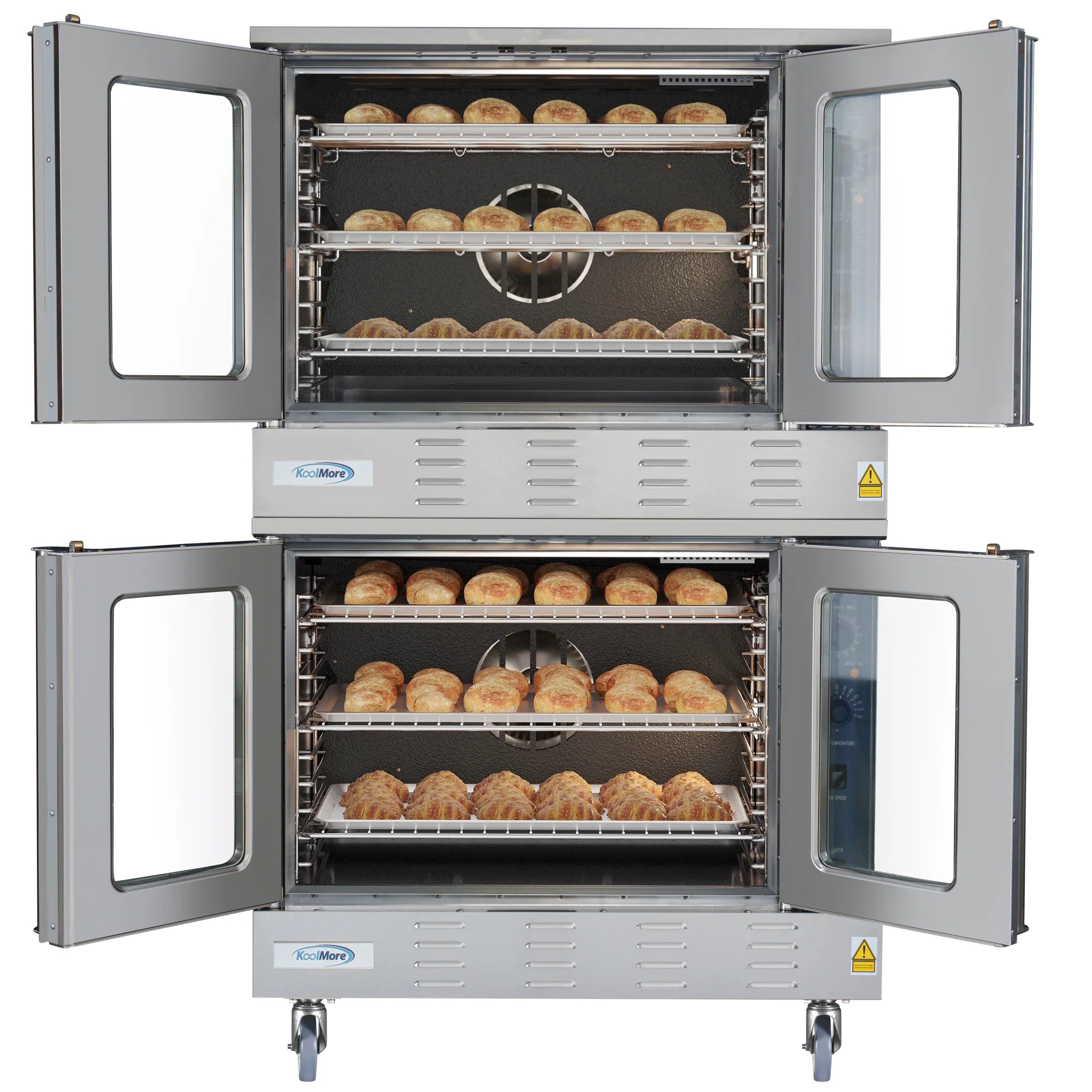 Koolmore 38" Wide Full Size Liquid Propane Double Convection Oven
