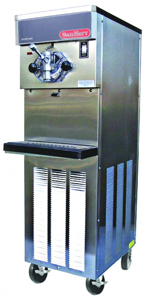 SaniServ 414 | 17" Wide 20 Qt. Single Hopper Floor Model Soft Serve Ice Cream Machine