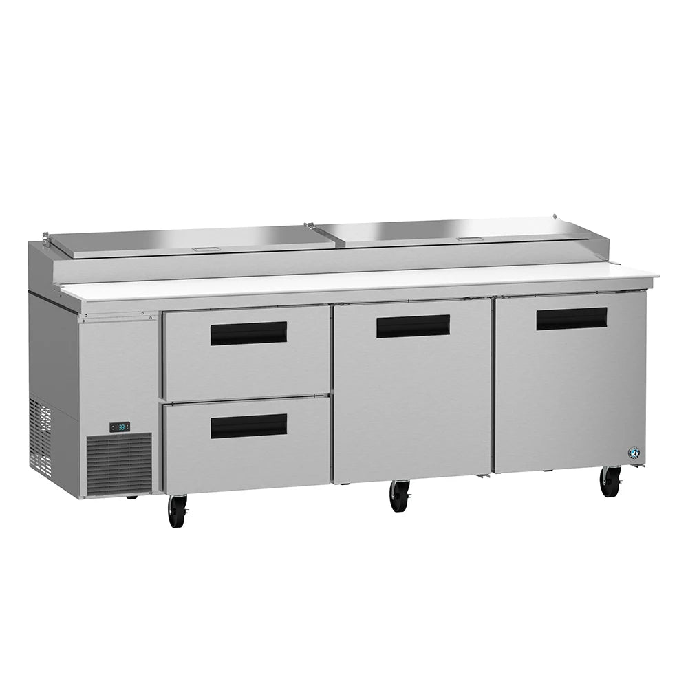 Hoshizaki PR93A-D2 | 93" Wide 2 Drawer Pizza Prep Table