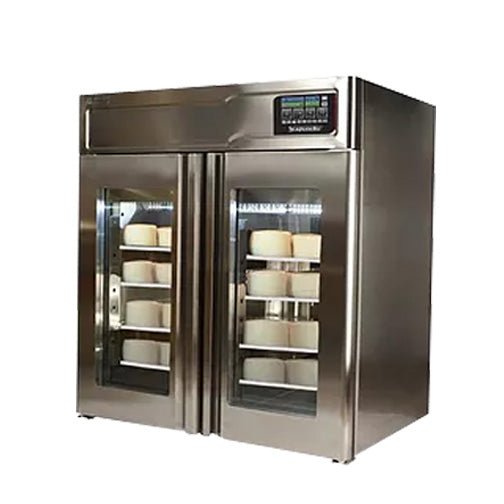 Omcan 45517 | 43" Wide 2 Door Affinacheese Cheese Drying Cabinet w/ ClimaTouch & Fumotic