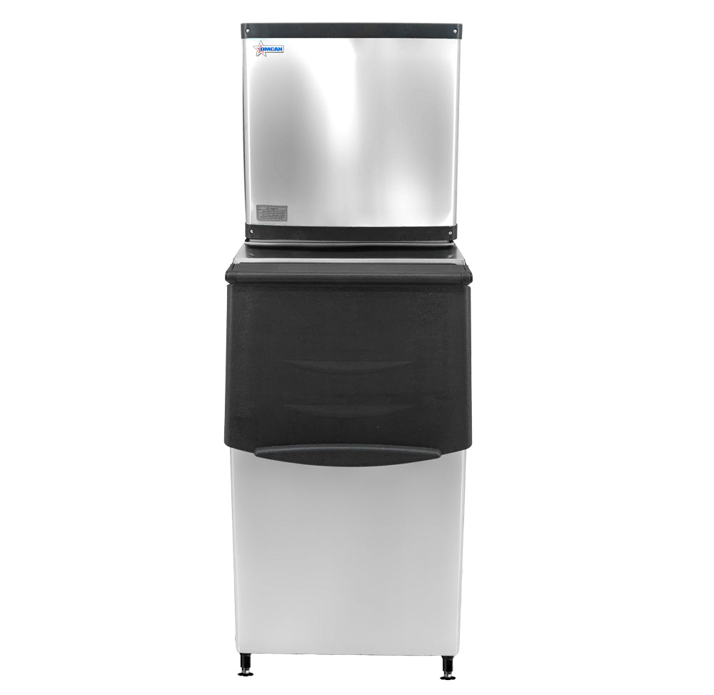 Omcan 47485 | 22" Wide Air-Cooled Square Cuber Ice Maker