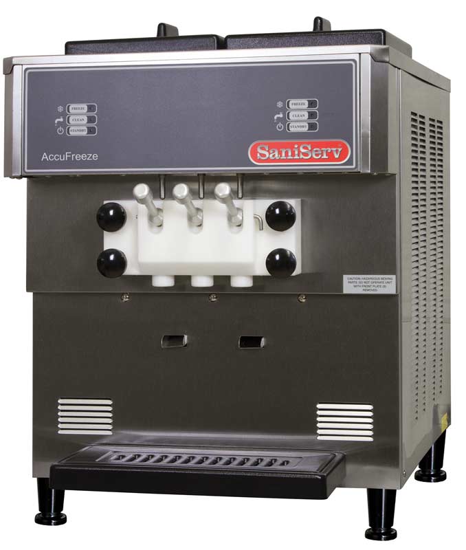 SaniServ 501 | 24" Wide 11 Qt. Double Hopper Countertop Soft Serve Ice Cream Machine w/ Twist