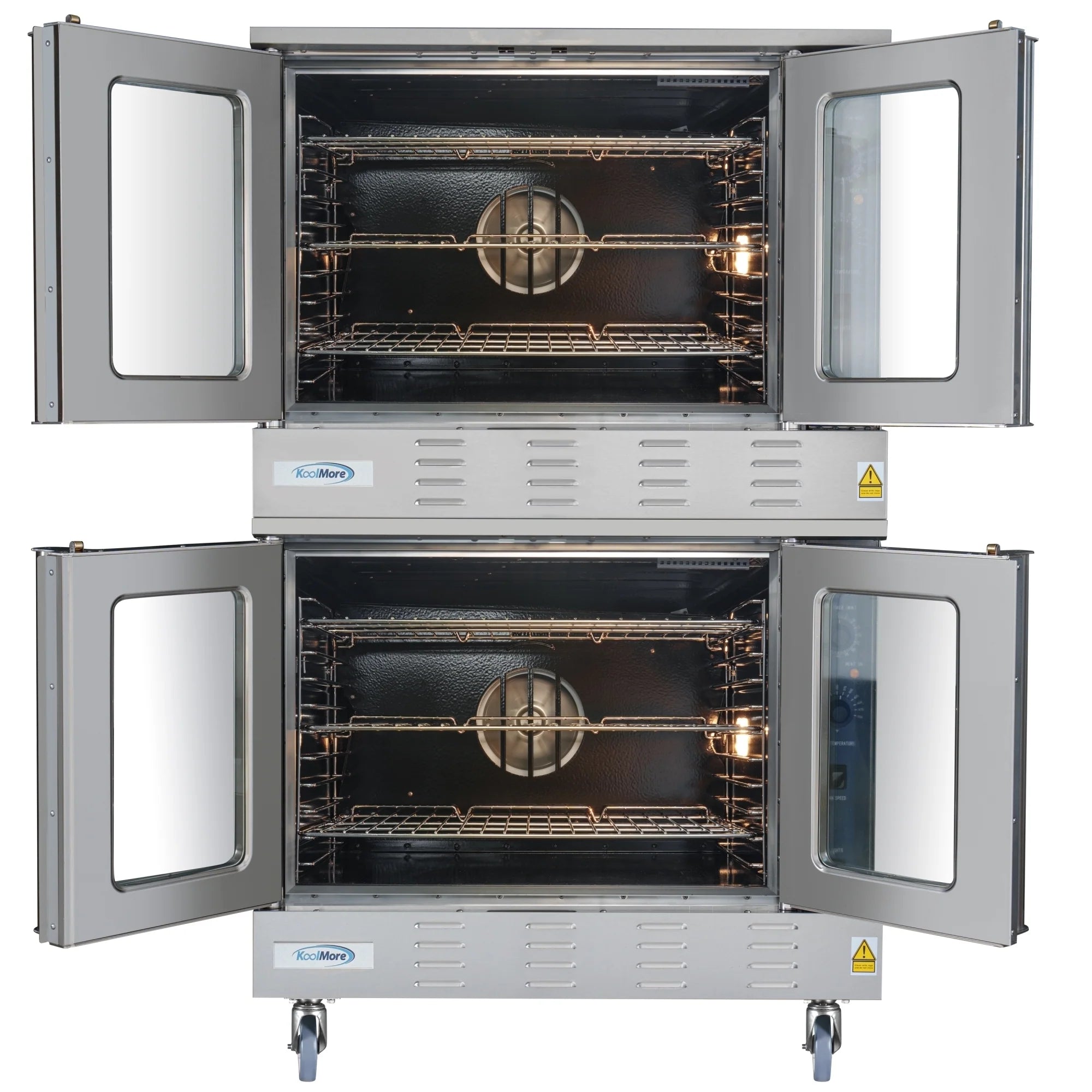Koolmore 38" Wide Full Size Liquid Propane Double Convection Oven