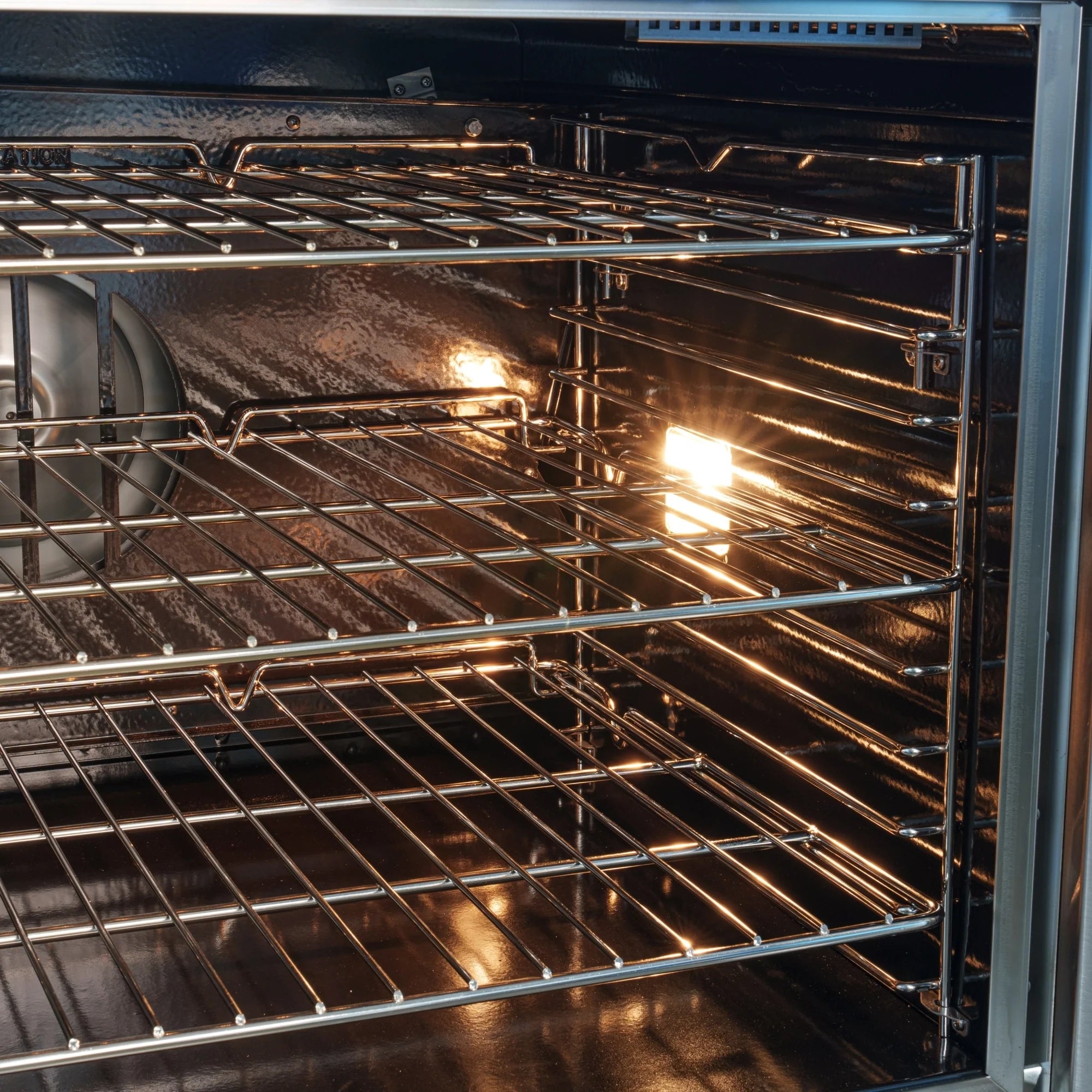Koolmore 38" Wide Full Size Natural Gas Double Convection Oven