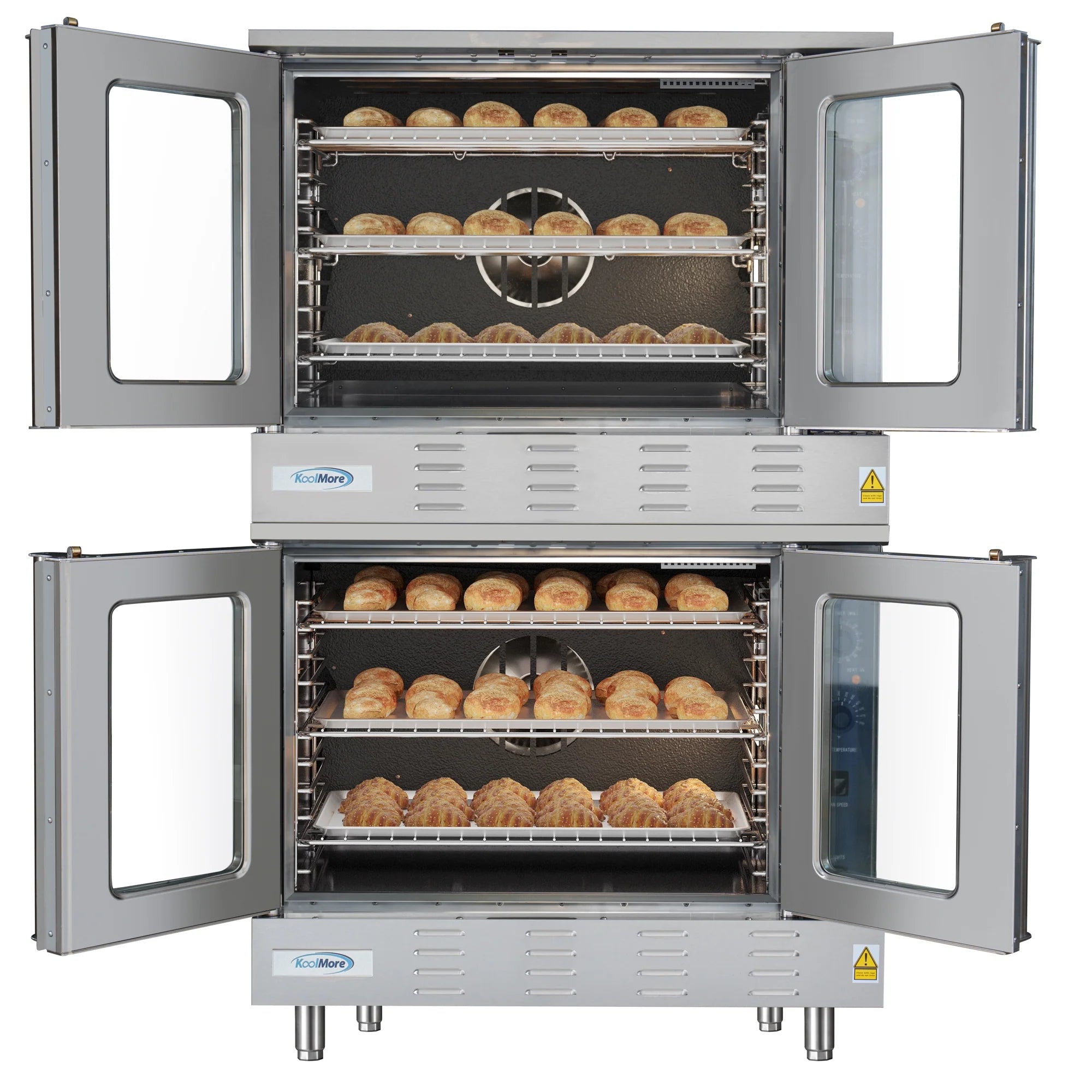 Koolmore 38" Wide Full Size Liquid Propane Double Convection Oven