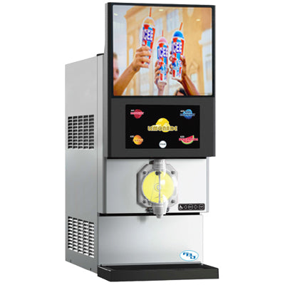 FBD Frozen 771 Series | 17" Wide Stainless Steel Single Barrel Multi-Flavor Frozen Beverage Dispenser
