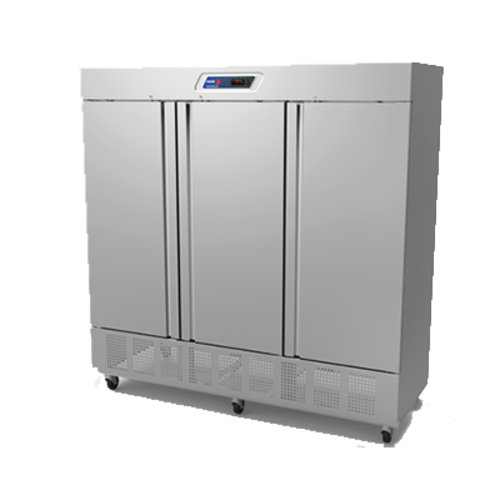 Fagor QVF-3-N | 84" Wide 3 Door Reach-In Freezer