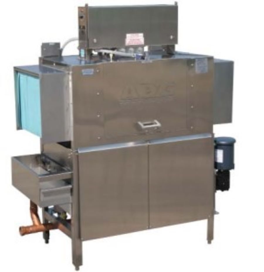 American Dish Service ADC-44LT | 64" Wide Low Temp Polymer Final Rinse Jet Conveyor Dishwasher
