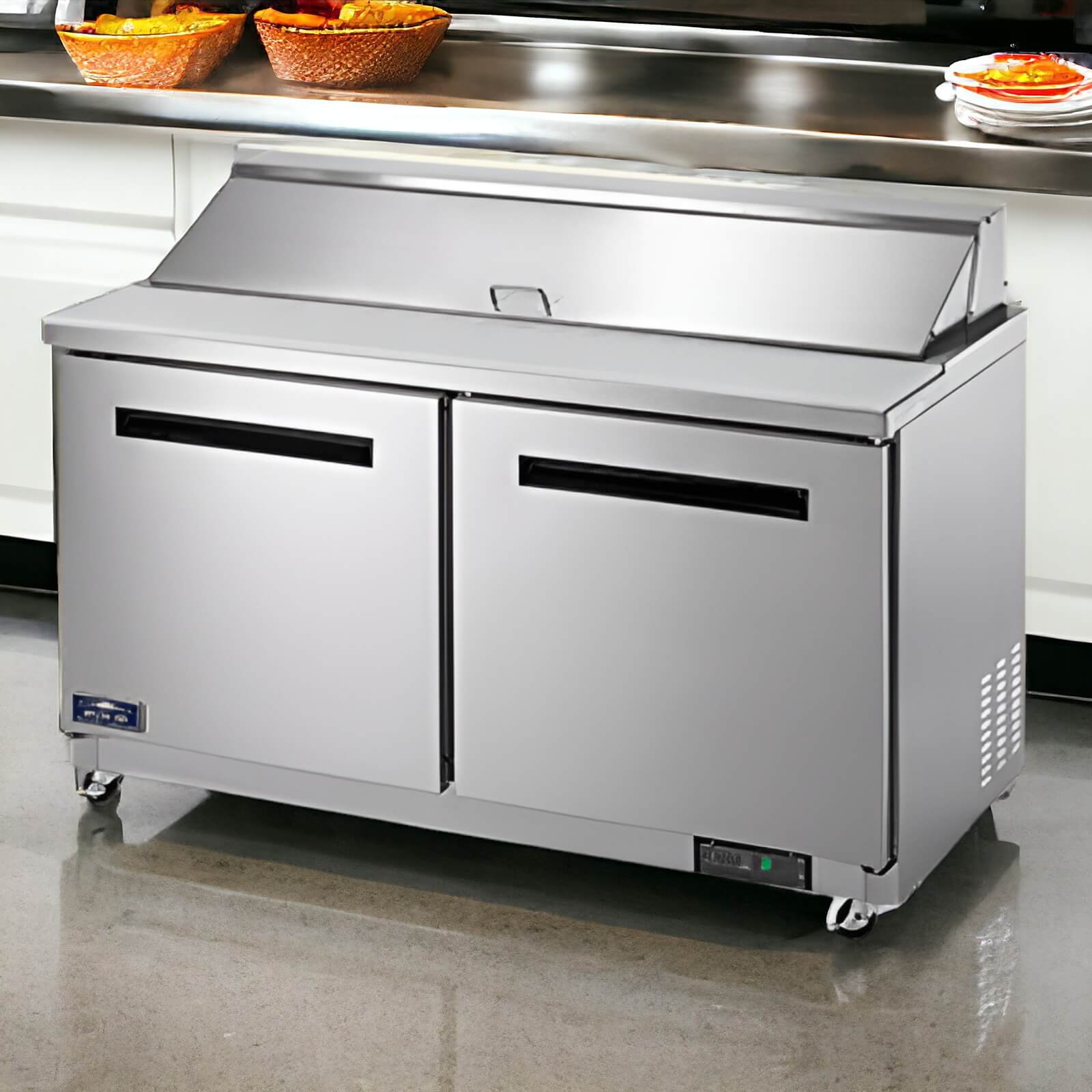 Arctic Air AMT60R | 61" Wide 2 Door Mega Top Sandwich Prep Table