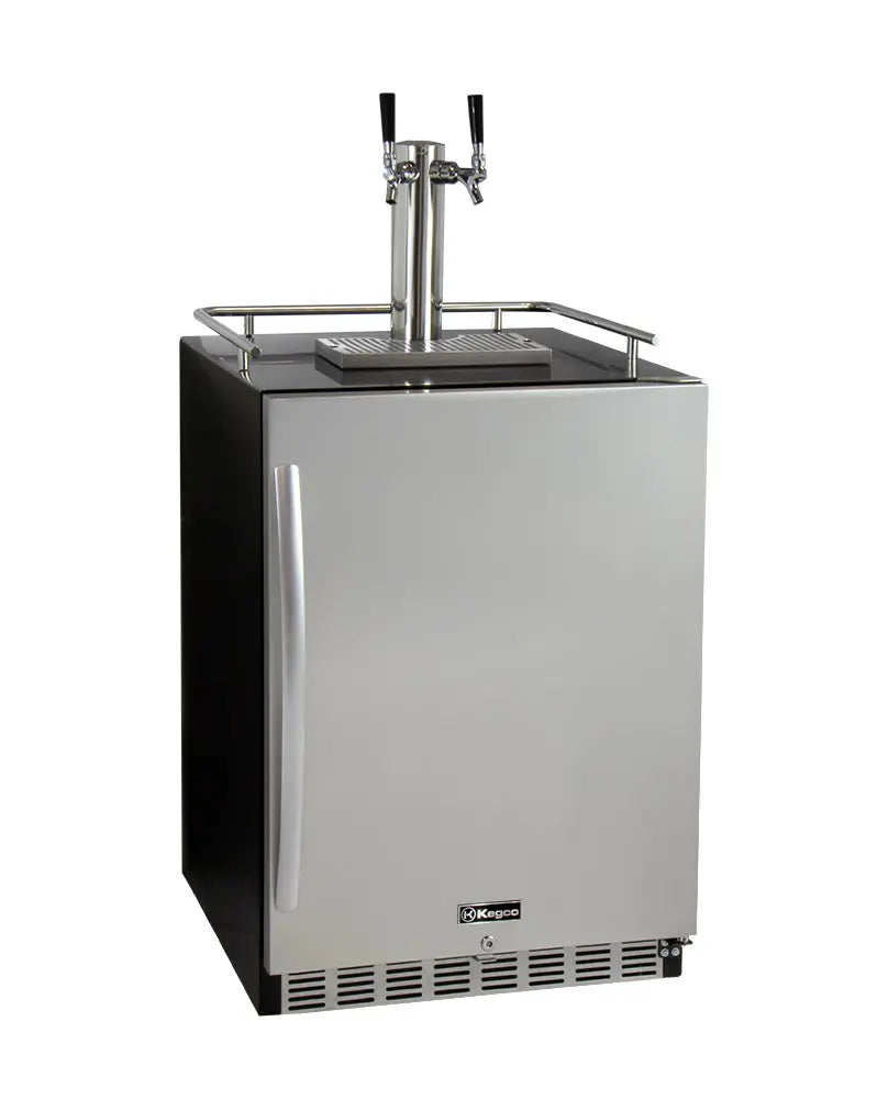 Kegco | 24" Wide Stainless Steel Kegerator with Kit