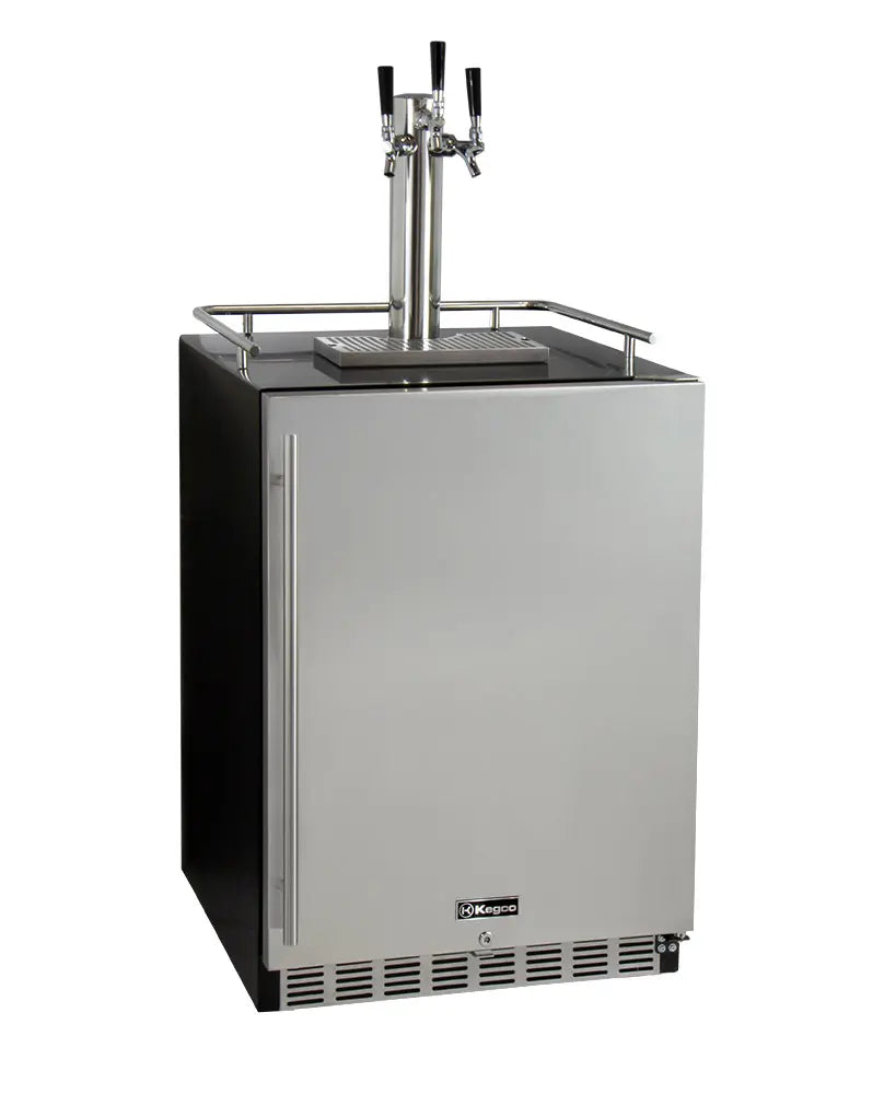 Kegco | 24" Wide Stainless Steel Kegerator with Kit