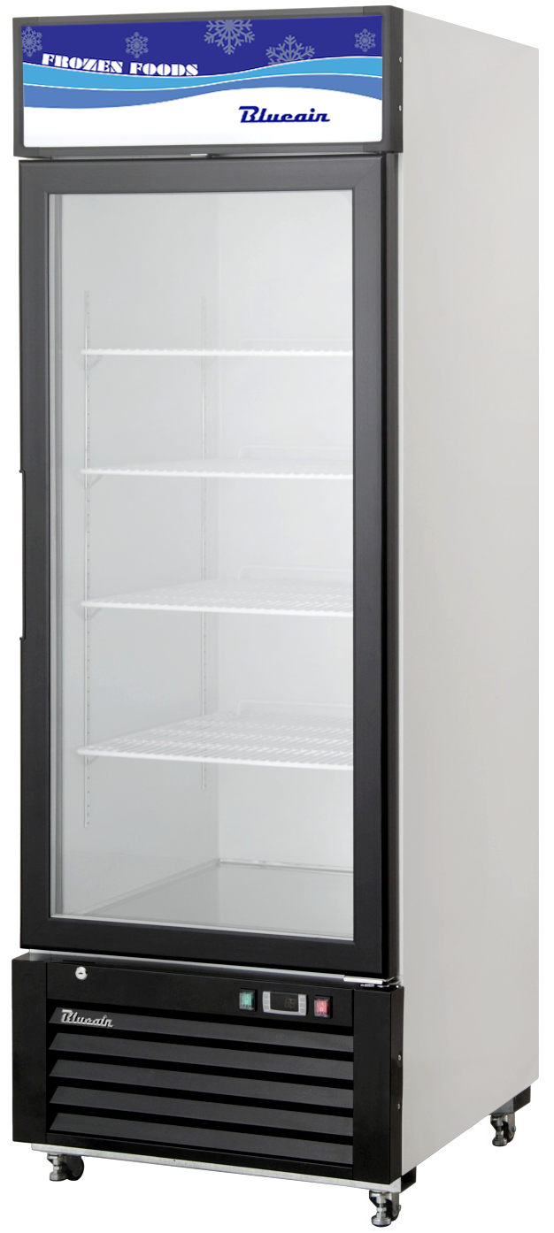 Blue Air BKGF23-HC | 27" Wide 1 Swing Door White Merchandiser Freezer