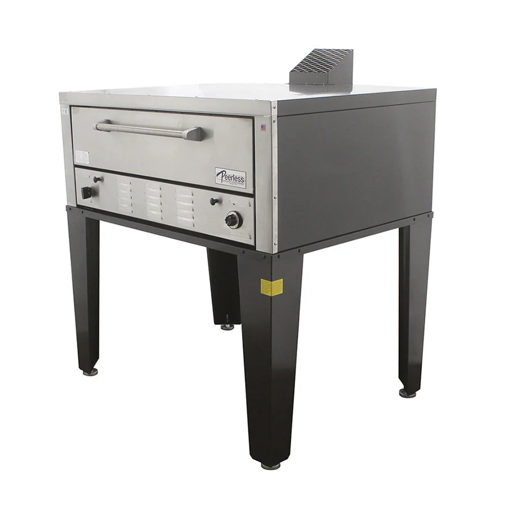 Peerless CW41P | 42" Wide Single Stack Gas Pizza Deck Oven