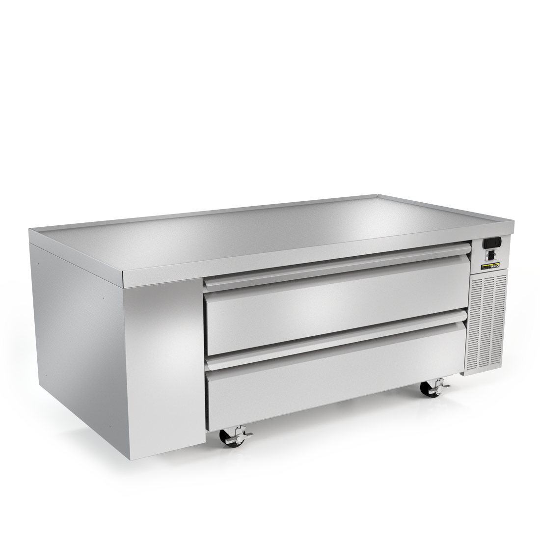 Silver King SKRCB60H-EDUS3 | 60" Wide 2 Drawer Chef Base Refrigerator