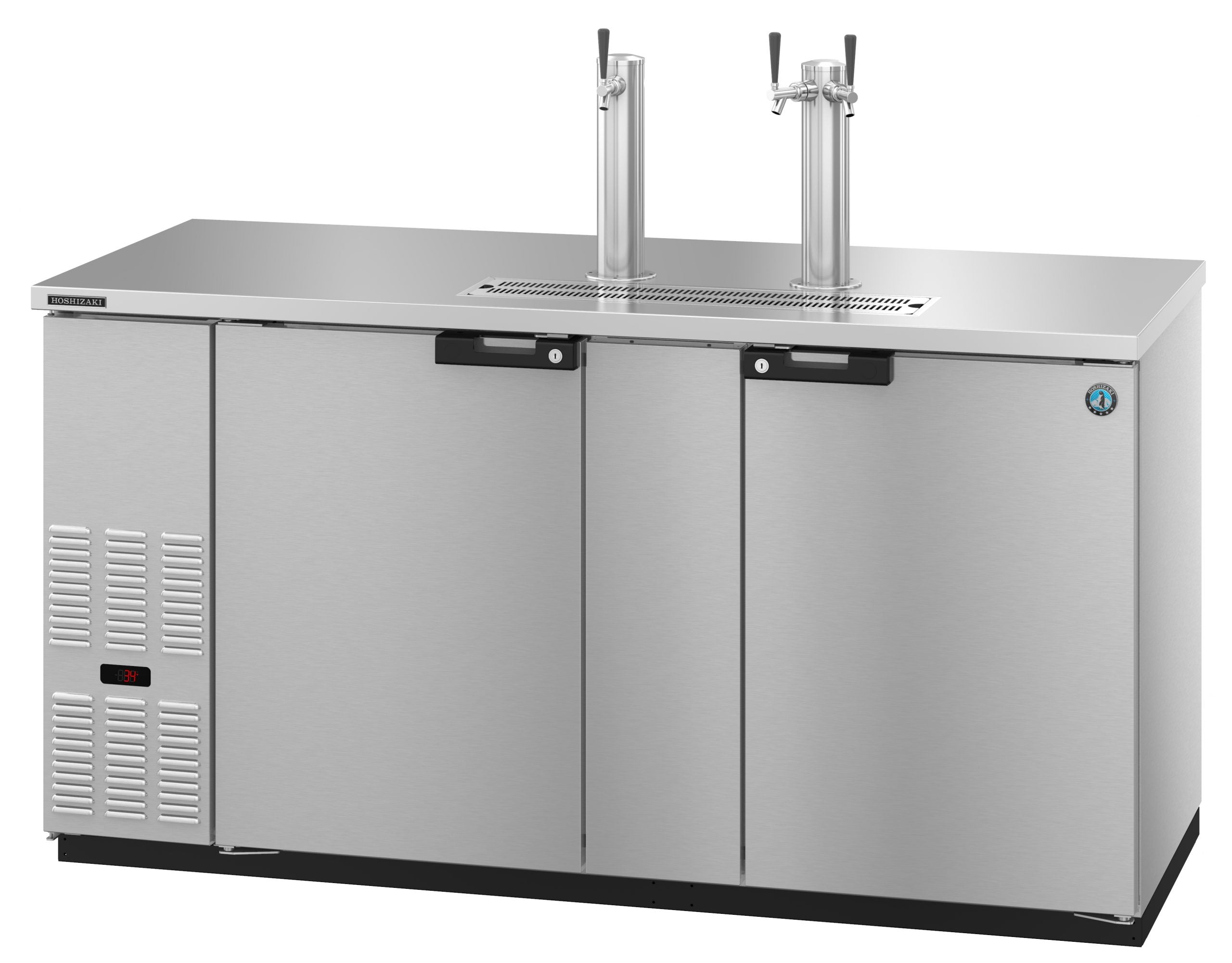 Hoshizaki DD69-S | 70" Wide 2 Section Stainless Steel Direct Draw