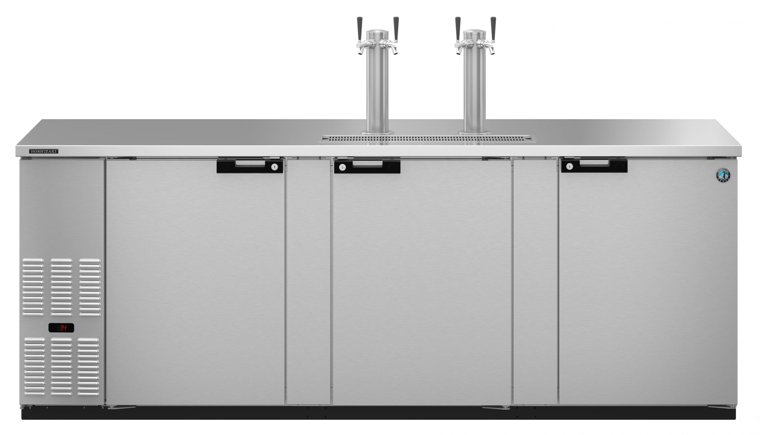 Hoshizaki DD95-S | 96" Wide 3 Section Stainless Steel Direct Draw