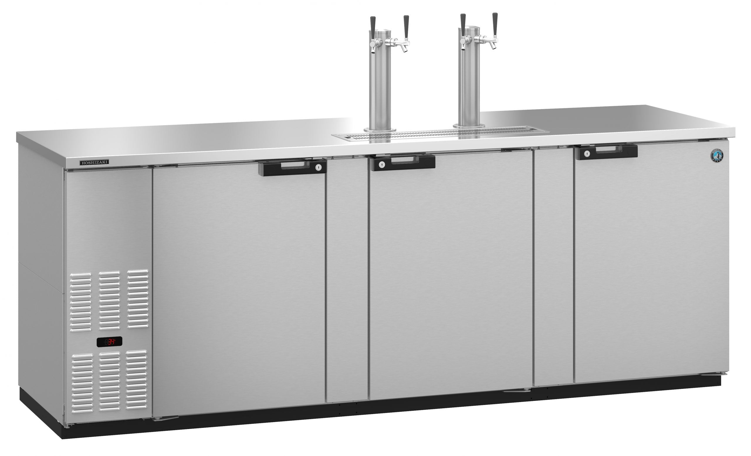 Hoshizaki DD95-S | 96" Wide 3 Section Stainless Steel Direct Draw