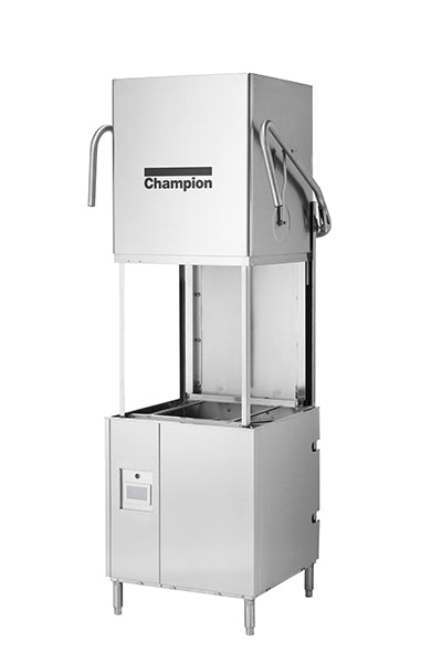Champion DH-6000T | 34" Wide High Temp Tall Hood-Type Dishwasher