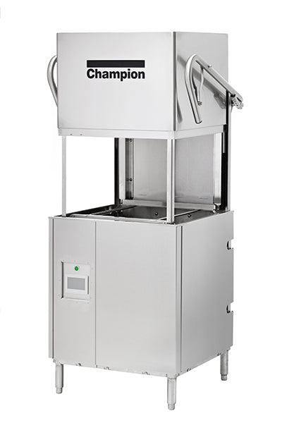 Champion DH-6000 | 34" Wide High Temp Hood-Type Dishwasher