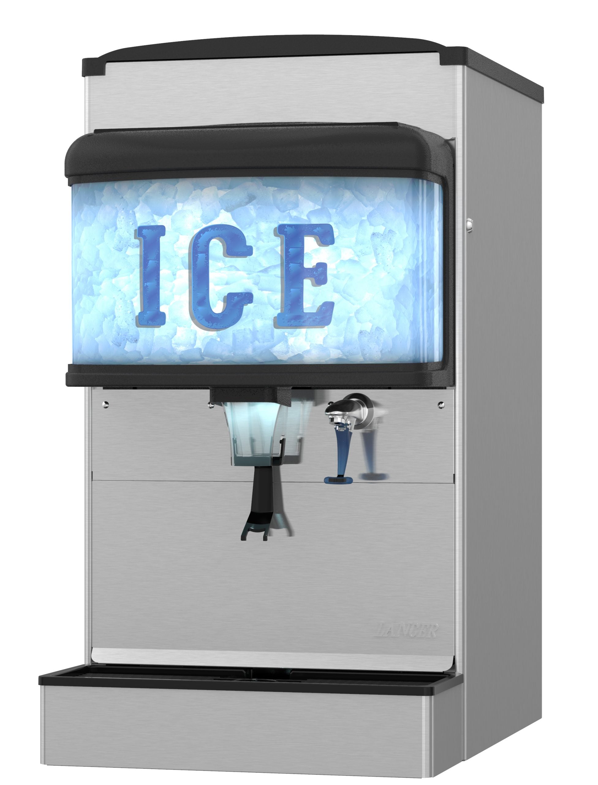 Hoshizaki DM-4420N | 22" Wide Countertop Cubelet Ice & Water Dispenser