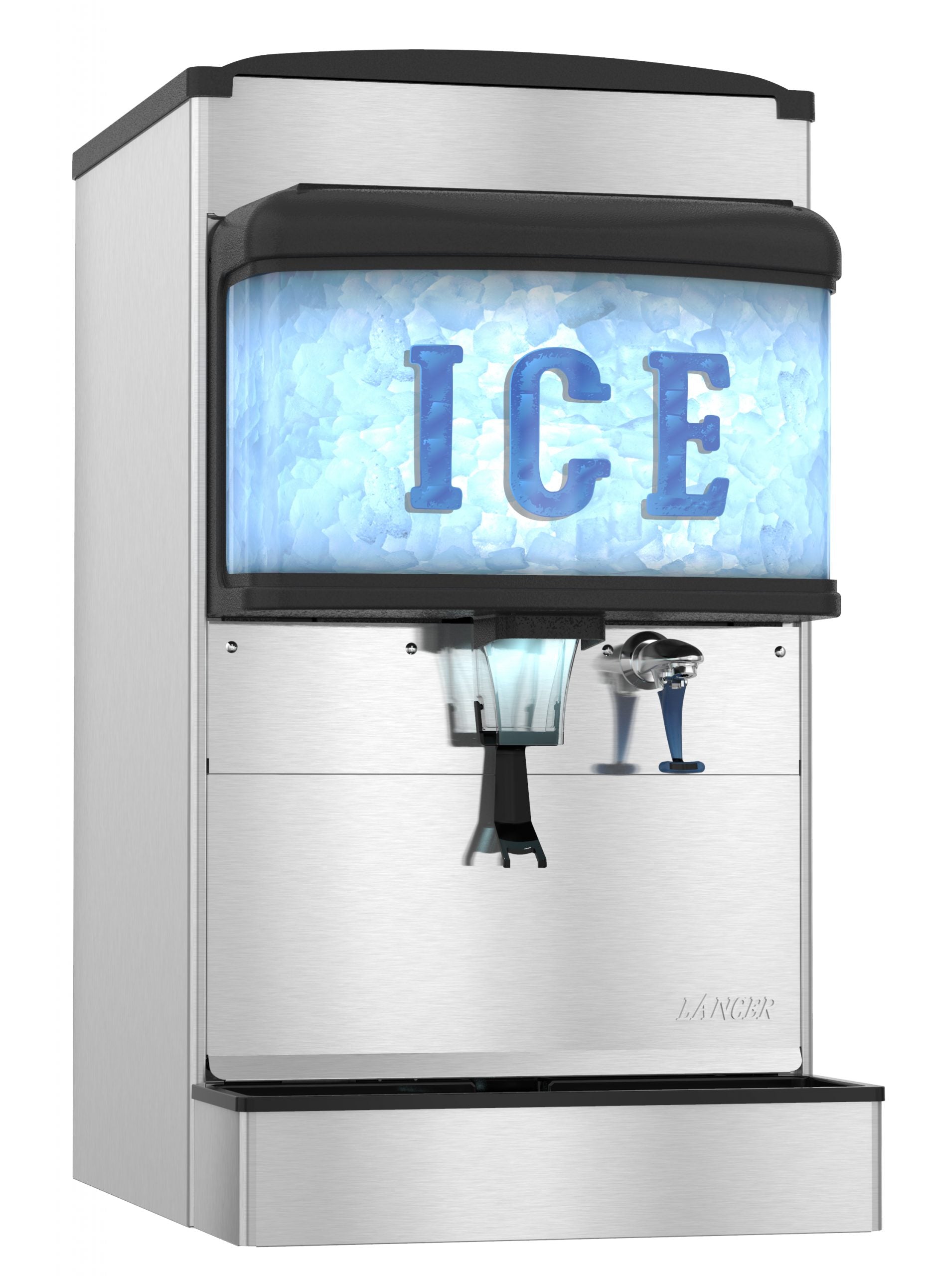 Hoshizaki DM-4420N | 22" Wide Countertop Cubelet Ice & Water Dispenser