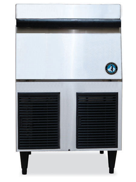 Hoshizaki F-330BAJ | 24" Wide Air-Cooled Undercounter Flaker Ice Maker w/ Built-In Storage Bin