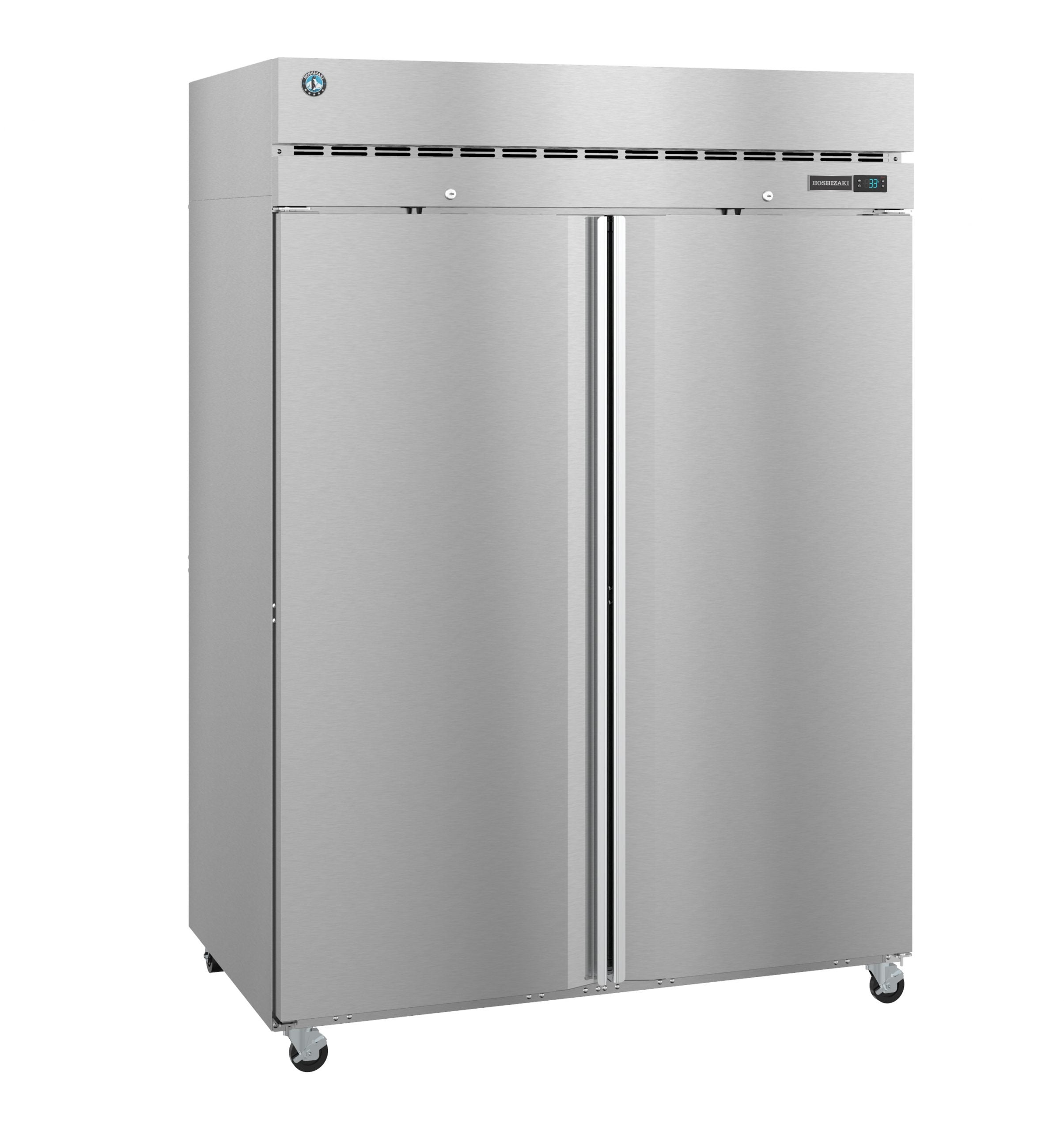 Hoshizaki F2A-FS | 55" Wide 2 Door Top Mount Reach-In Freezer