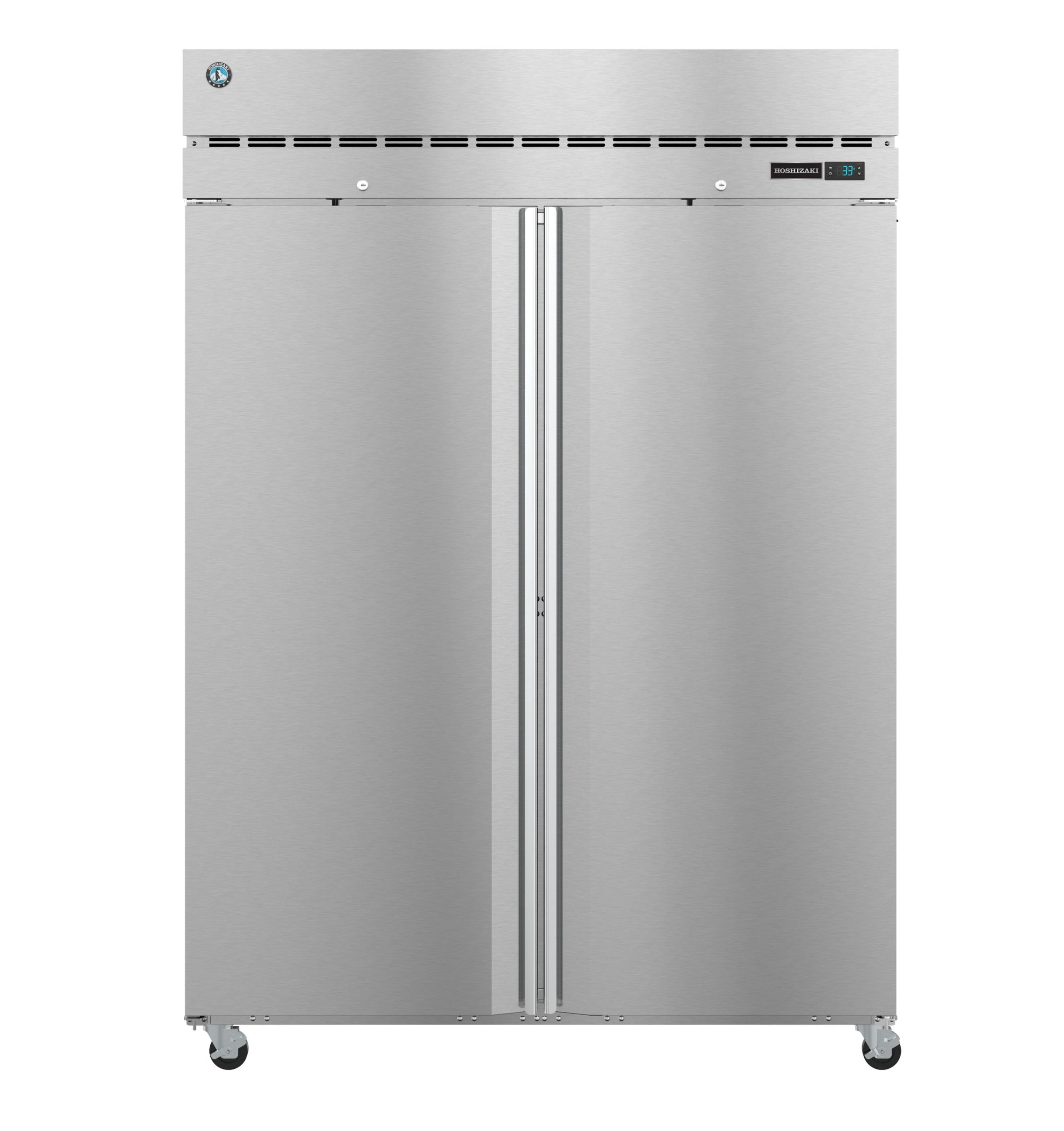 Hoshizaki F2A-FS | 55" Wide 2 Door Top Mount Reach-In Freezer