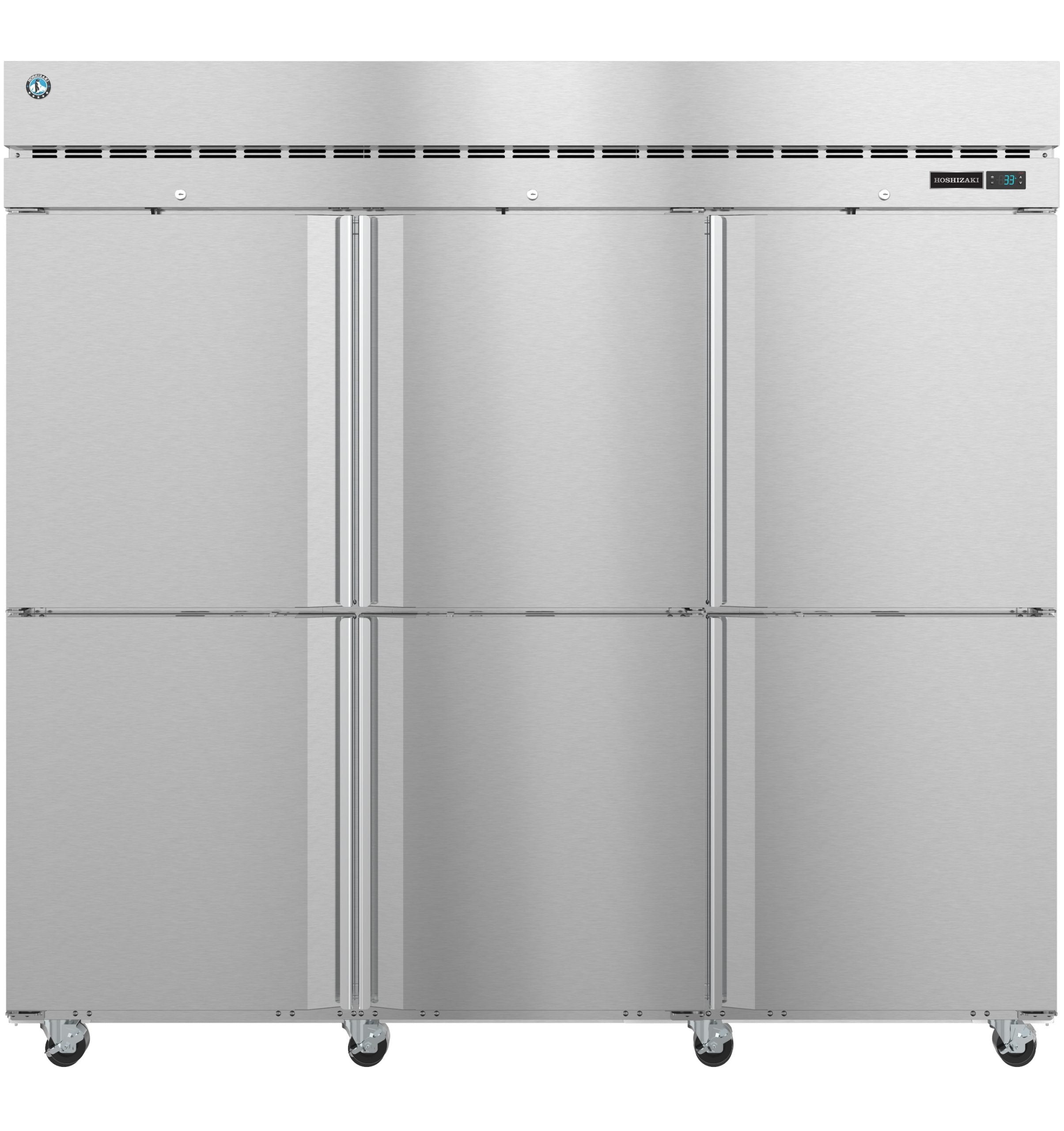 Hoshizaki F3A-HS | 83" Wide 6 Door Top Mount Reach-In Freezer