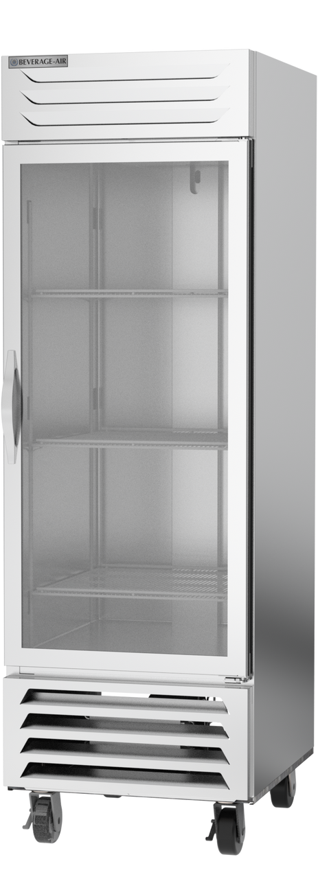 Beverage Air FB23HC-1G | 27" Wide 1 Glass Door Bottom Mount Reach-In Freezer Vista Series
