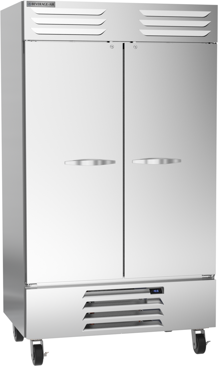 Beverage Air FB44HC-1S | 47" Wide 2 Door Bottom Mount Reach-In Freezer Vista Series