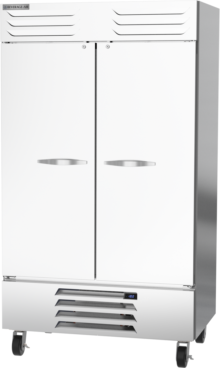 Beverage Air FB44HC-1S | 47" Wide 2 Door Bottom Mount Reach-In Freezer Vista Series