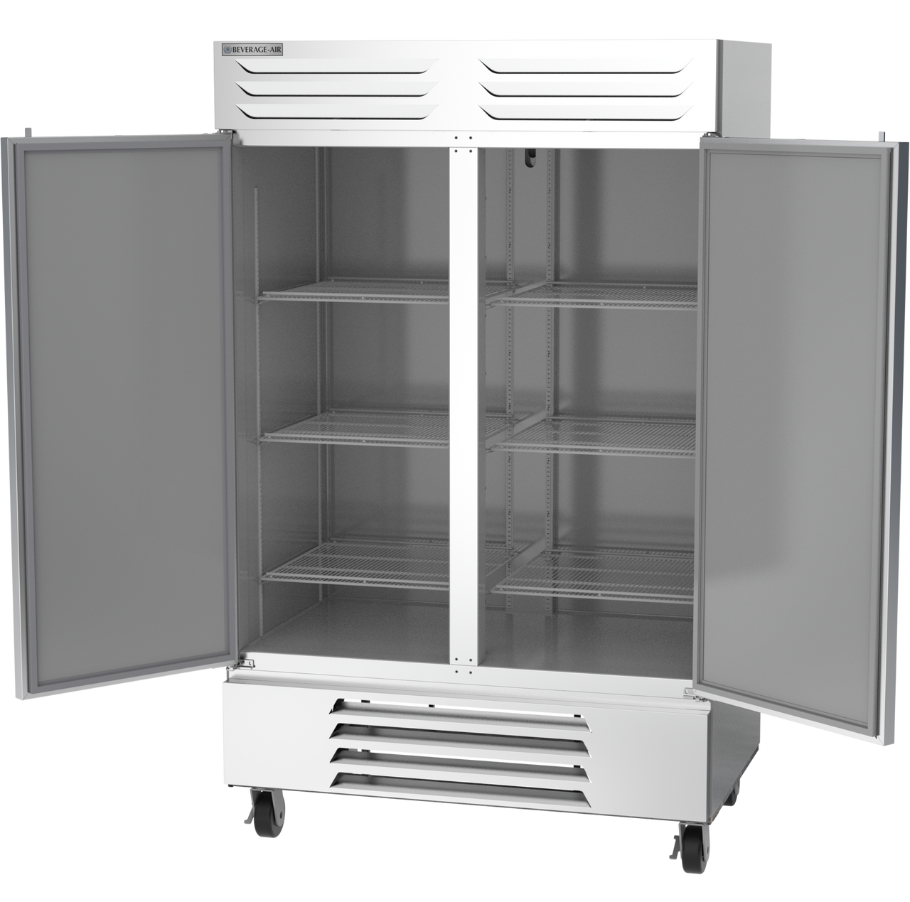 Beverage Air FB49HC-1S | 52" Wide 2 Door Bottom Mount Reach-In Freezer Vista Series