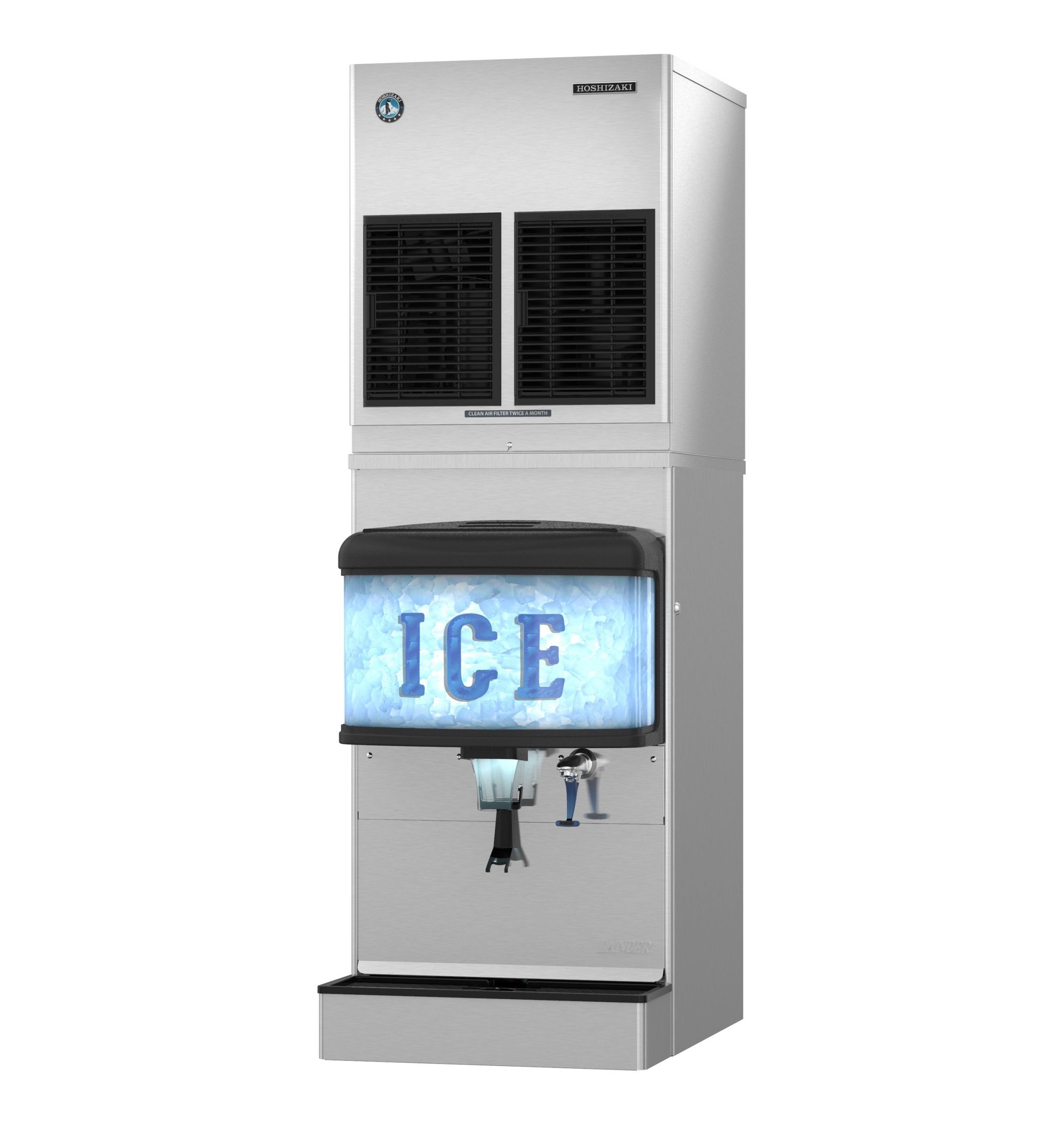 Hoshizaki FD-1002MRJZ-C | 22" Wide Remote-Cooled Cubelet Ice Maker (Dispenser & Condenser Sold Separately)