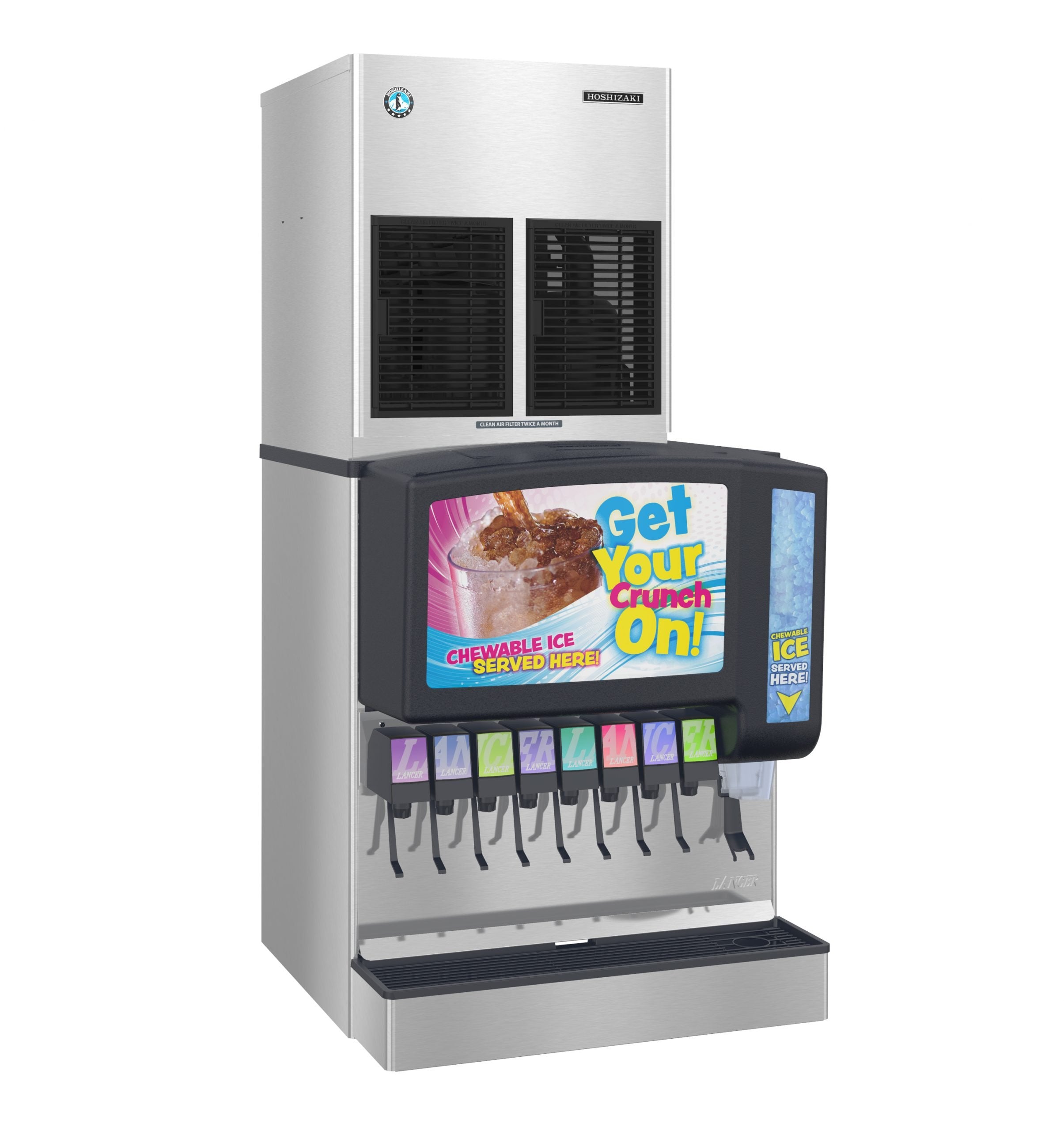 Hoshizaki FD-1002MRJZ-C | 22" Wide Remote-Cooled Cubelet Ice Maker (Dispenser & Condenser Sold Separately)