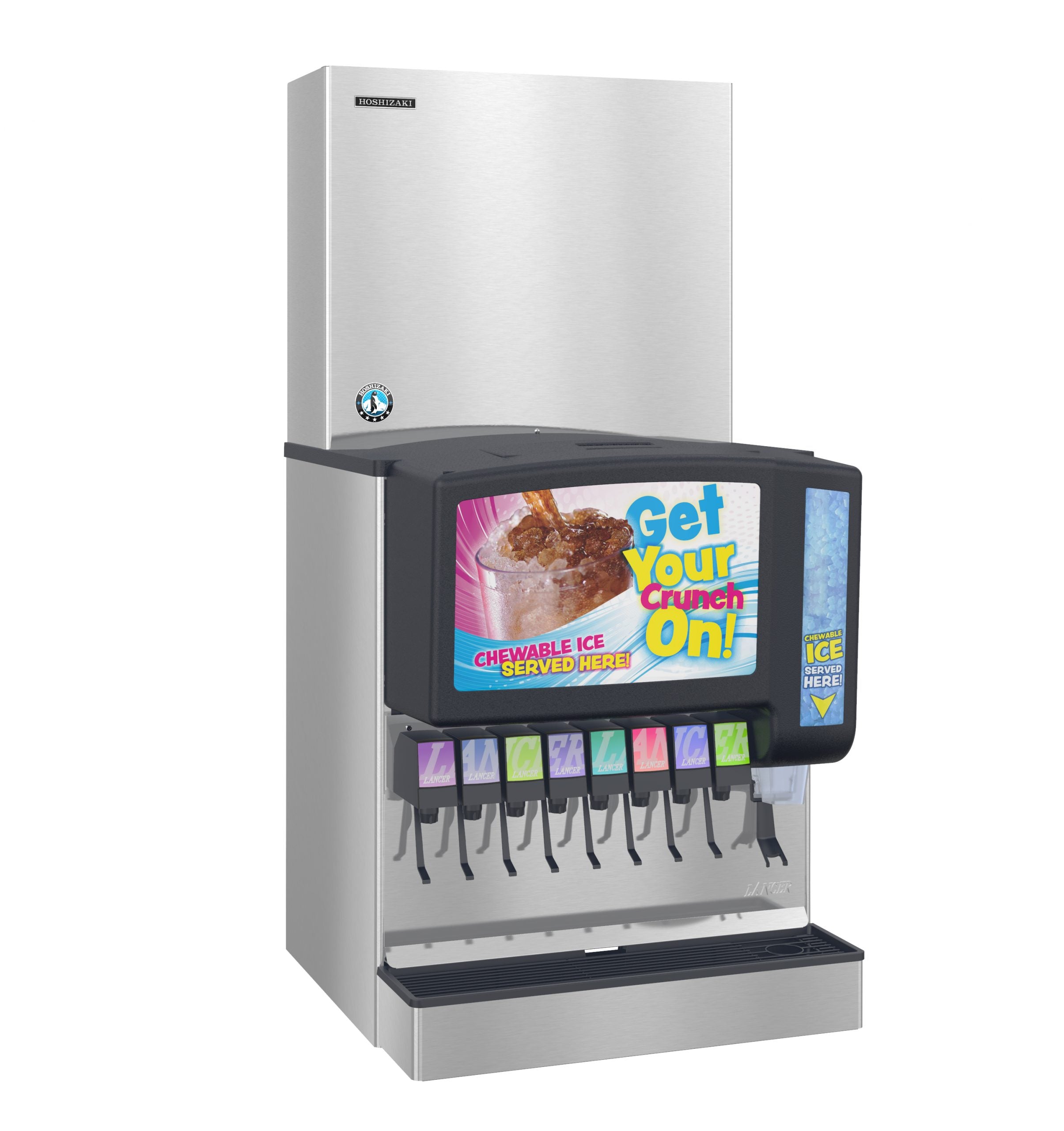 Hoshizaki FS-1001MLJ-C | 30" Wide Remote-Cooled Small Cubelet Ice Maker Serenity Series (Dispenser & Condenser Sold Separately)