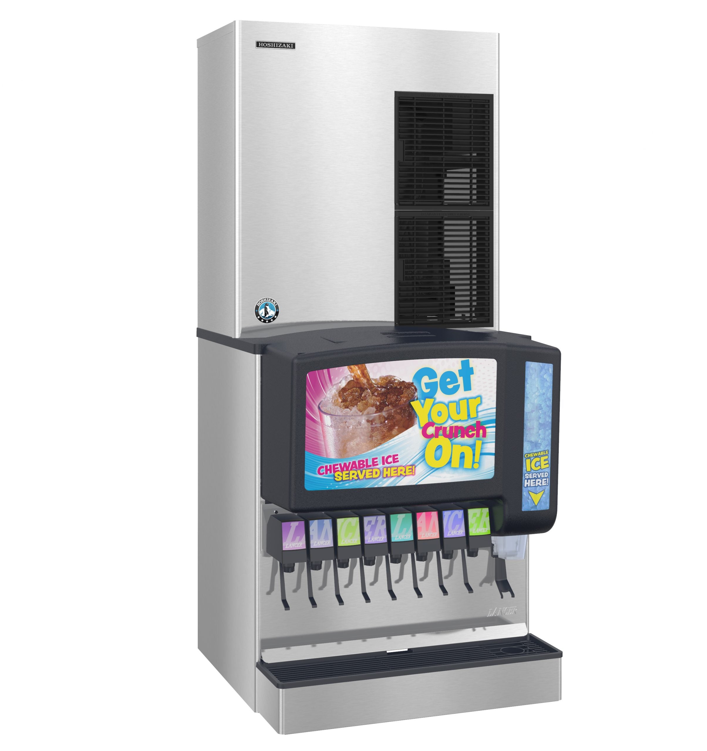 Hoshizaki FS-1501MLJ-C | 30" Wide Remote-Cooled Medium Cubelet Ice Maker Serenity Series (Dispenser & Condenser Sold Separately)