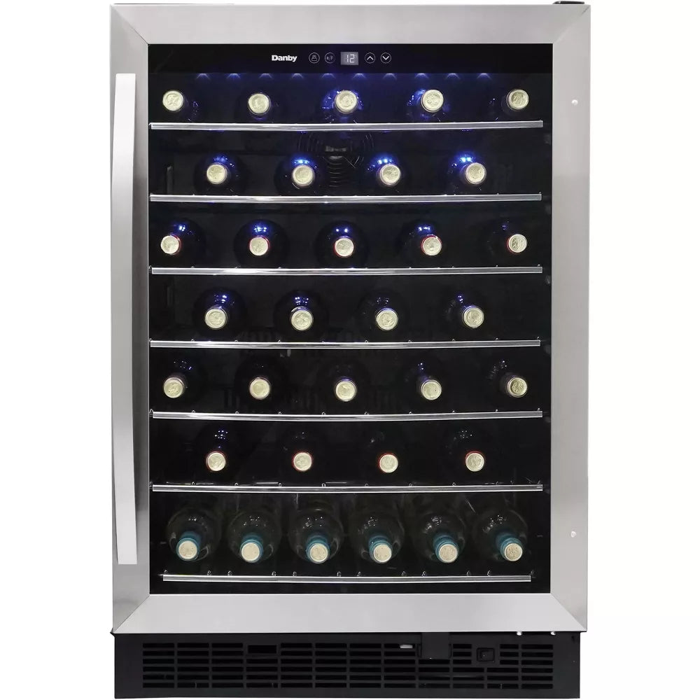 Danby DWC057A1BSS | 23.8" Wide Single Zone 60 Bottle Wine Fridge