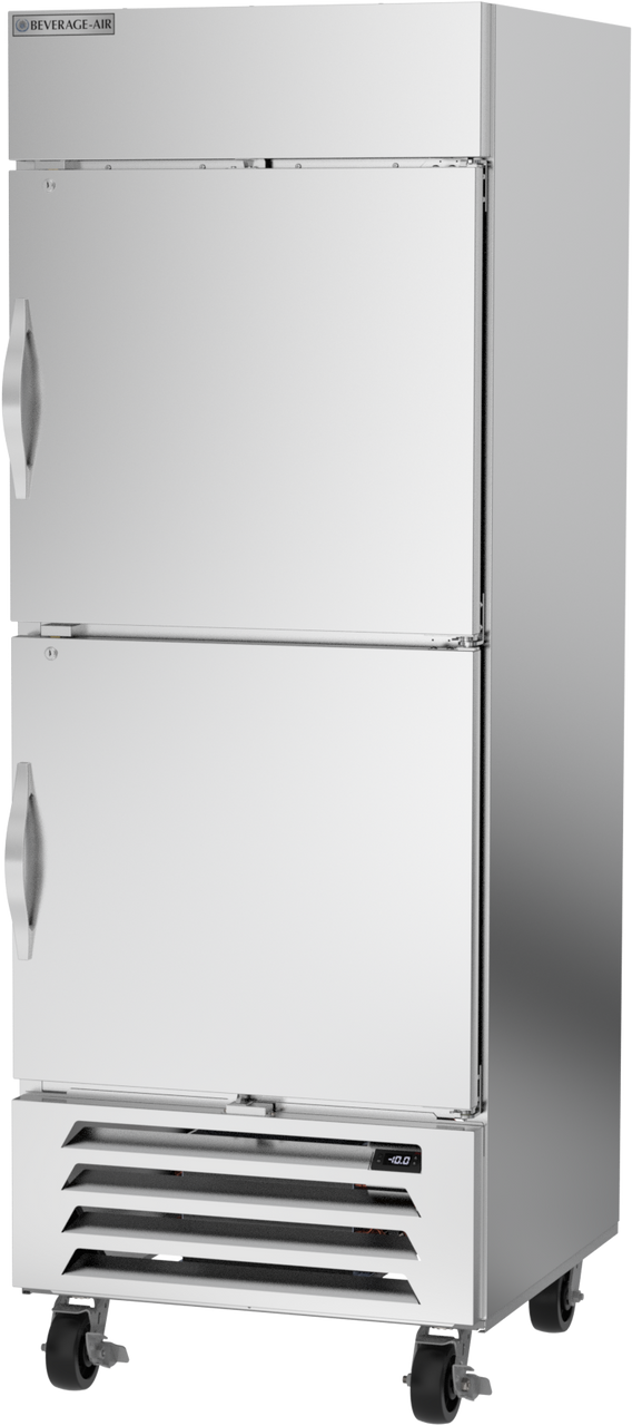 Beverage Air HBF27HC-1-HS | 30" Wide 2 Door Bottom Mount Reach-In Freezer Horizon Series