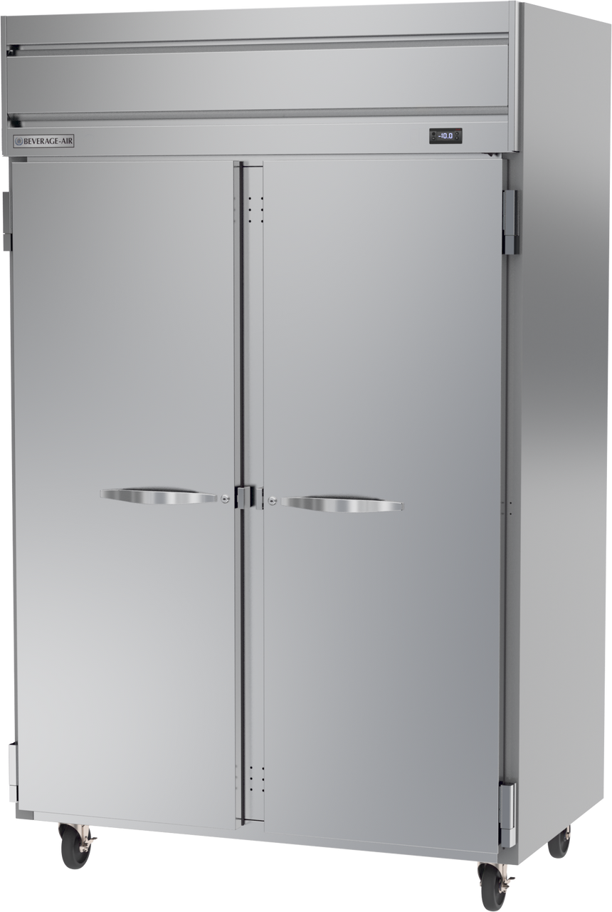 Beverage Air HF2HC-1S | 52" Wide 2 Door Top Mount Reach-In Freezer Horizon Series