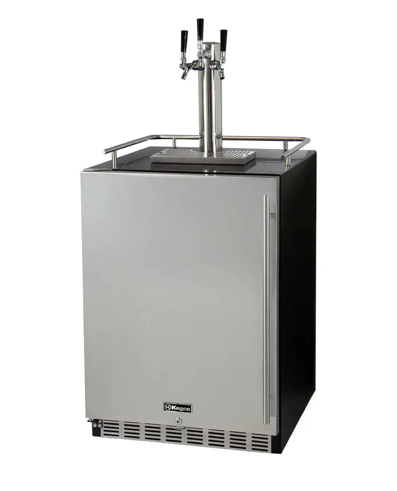 Kegco | 24" Wide Stainless Steel Kegerator with Kit