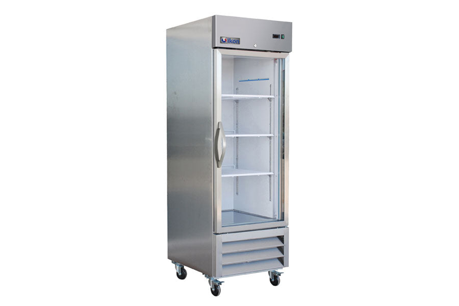 IKON IB27RG | 27" Wide 1 Glass Door Bottom Mount Reach-In Refrigerator