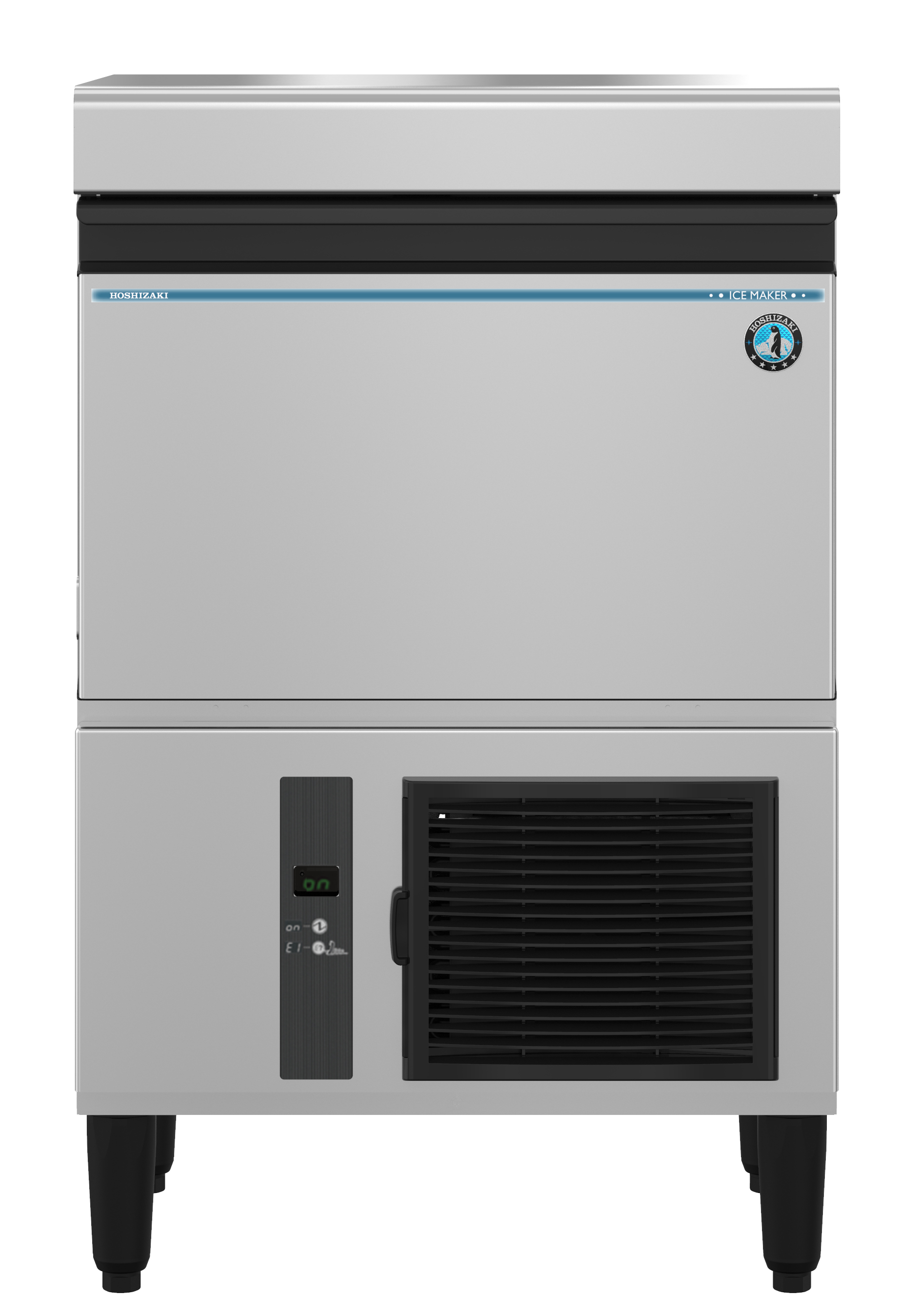 Hoshizaki IM-50BAA-Q | 25" Wide Air-Cooled Sphere Cube Ice Maker w/ Built-In Storage Bin