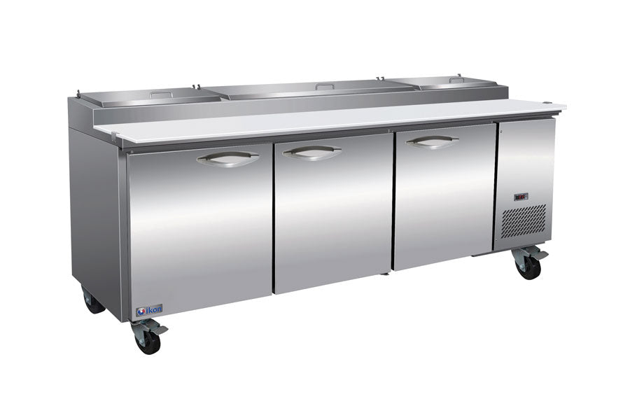 IKON IPP94 | 94" Wide 3 Door Pizza Prep Table