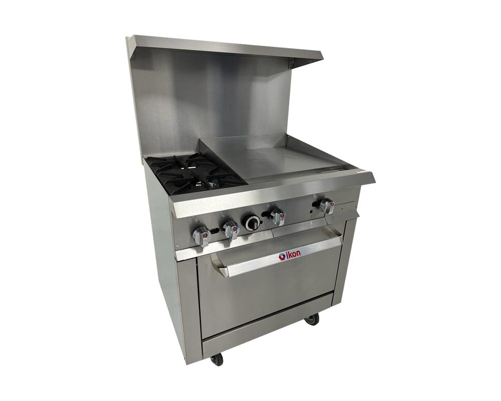 IKON IR-2B-24MG-36 | 36" Wide Gas Range