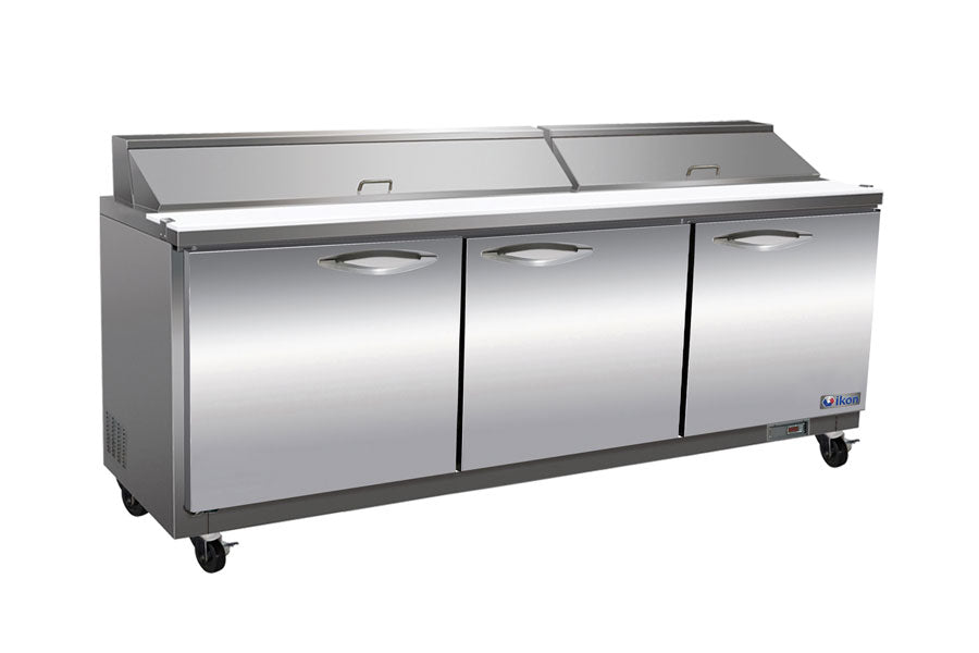 IKON ISP72 | 72" Wide 3 Door Sandwich Prep Table