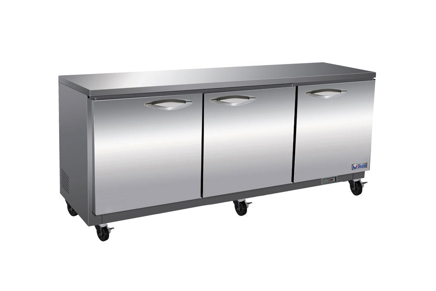 IKON IUC72F | 72" Wide 3 Door Undercounter Freezer