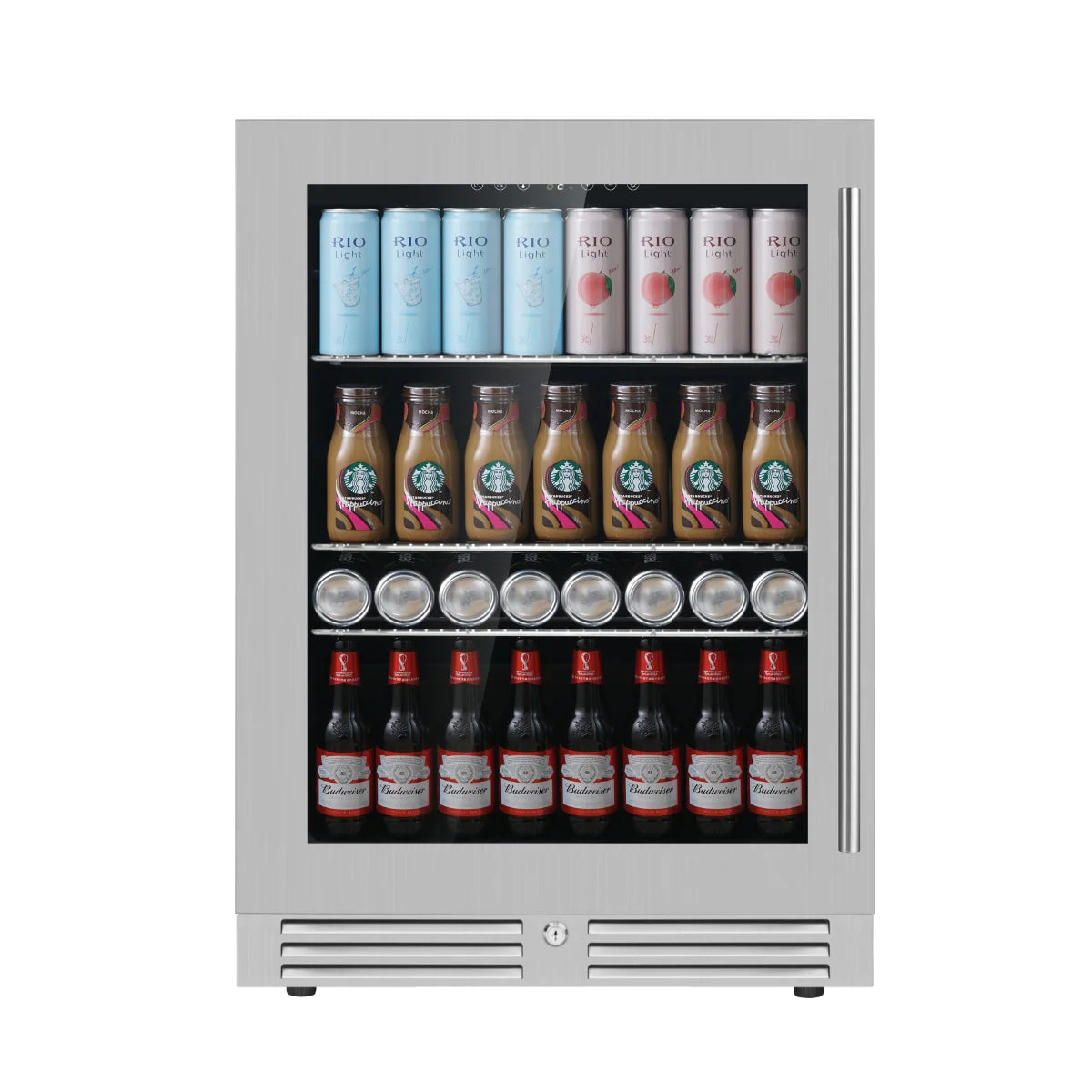 KingsBottle | 24" Wide Undercounter 161 Can Mini Fridge