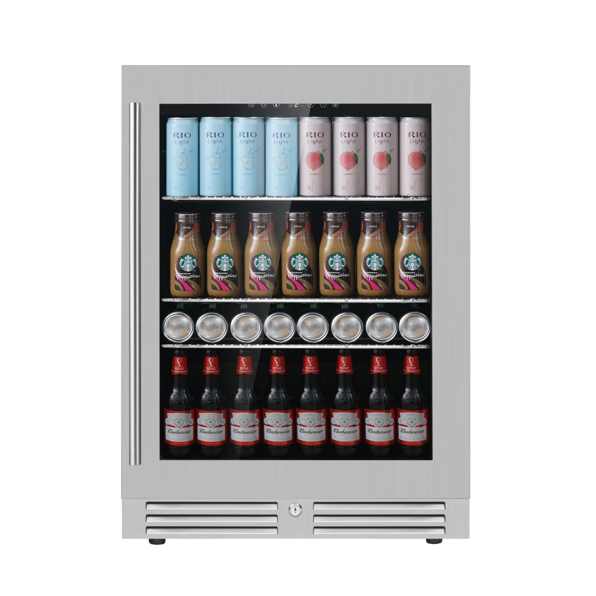 KingsBottle | 24" Wide Undercounter 161 Can Mini Fridge